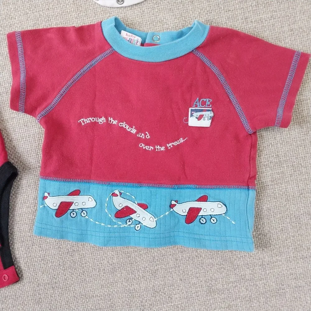 Baby Infant Boy Clothing Bundle Bodysuit Disney Peanuts Etc 11 Piece Newborn #14